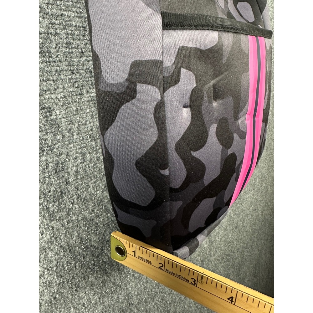 Parker Hyde Camo‎ Neoprene Crossbody Bag Pink Stripe Adjustable Strap - Picture 6 of 15
